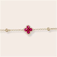 Bracciale Ultima Edizione Donna in Argento BAO1826 ROSSO GIALLO